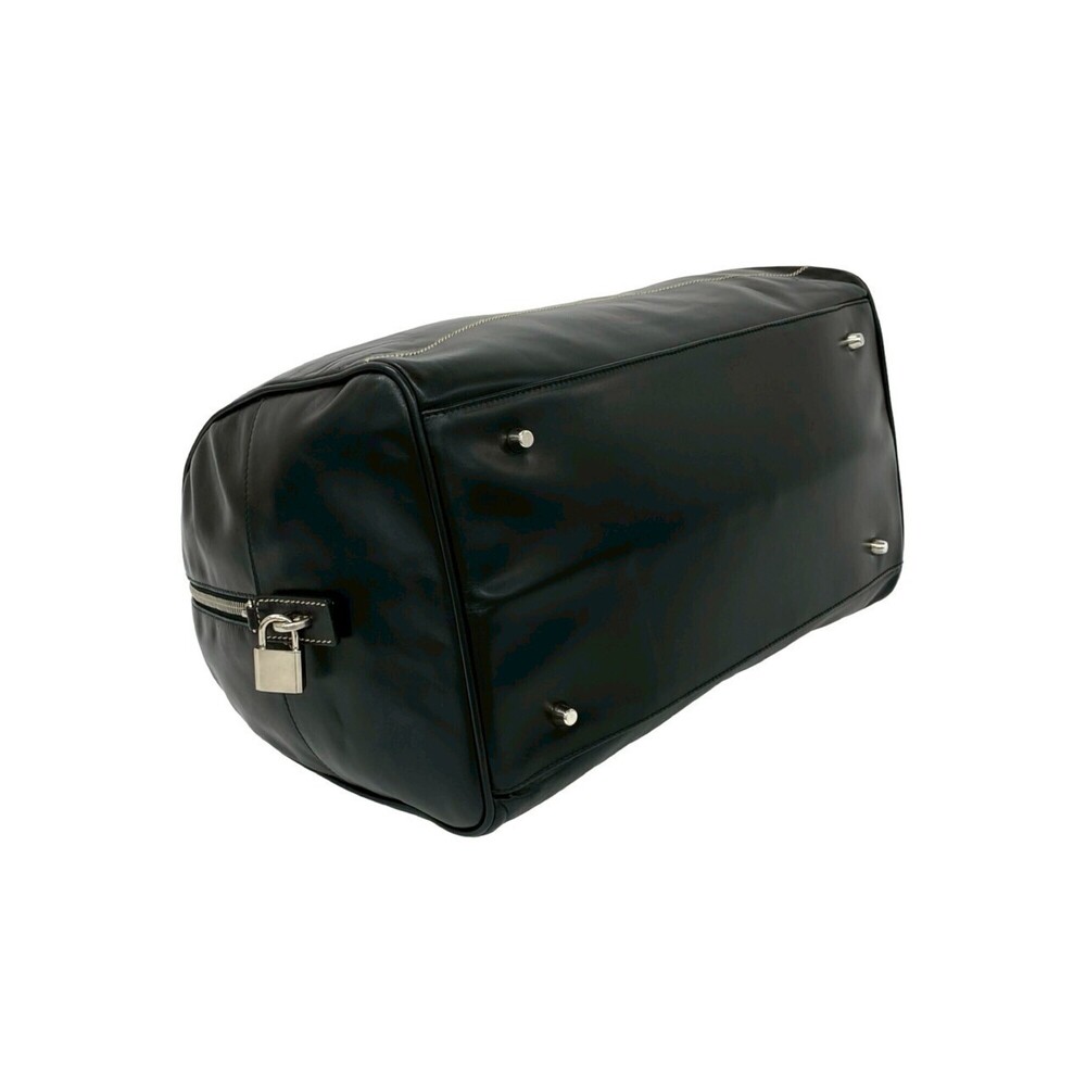 PRADA Black Leather Shoulder Bag - Picture 7 of 10